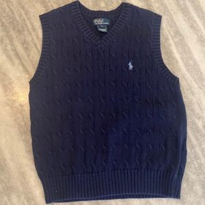 Boys polo Ralph Lauren cardigan sweater pullover size S